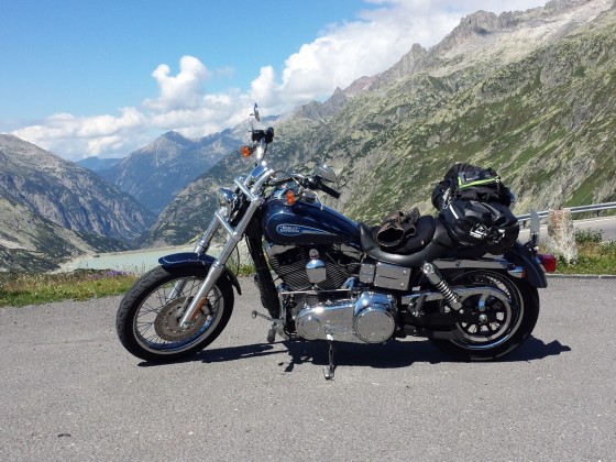 Lago Maggiore Tour 2015 - hier am Grimsel-Pass